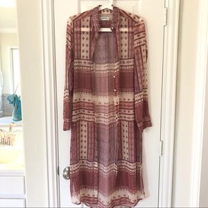 Zara long shirt